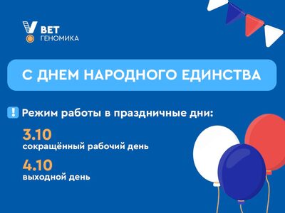 Режим работы в День Народного Единства